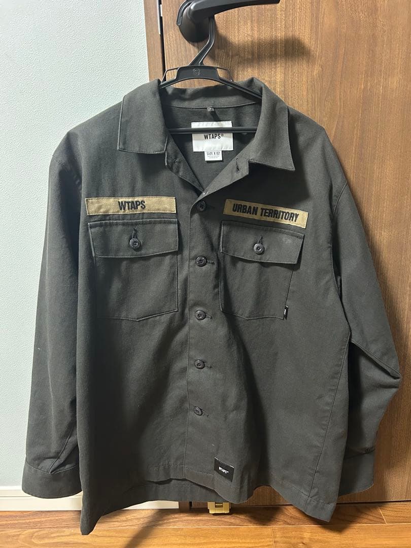WTAPS 長袖シャツ BUDS ブラック