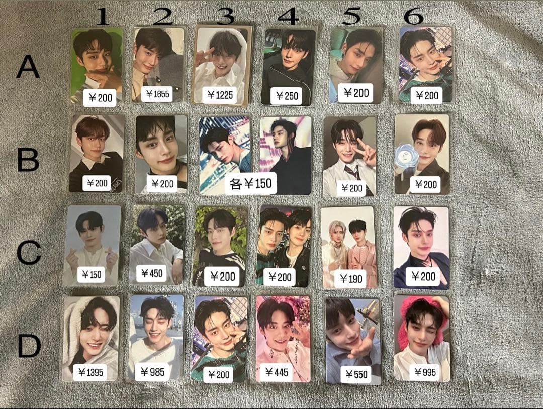 ZEROBASEONE ZB1 ゼベワン ジウン トレカ