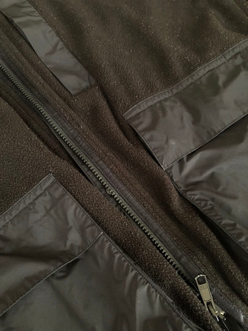 BACH ブラック ナイロンジャケット