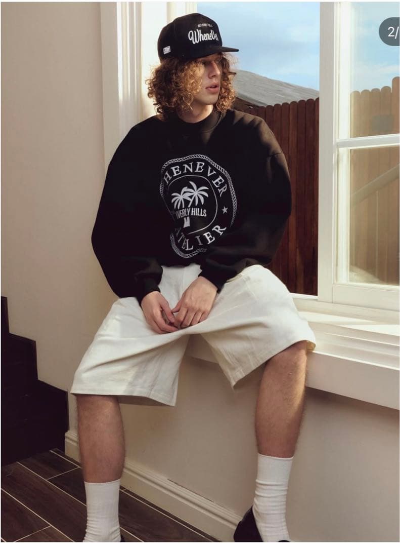 下着・アンダーウェア Whenever.atelier Baggy Sweatshorts sz M