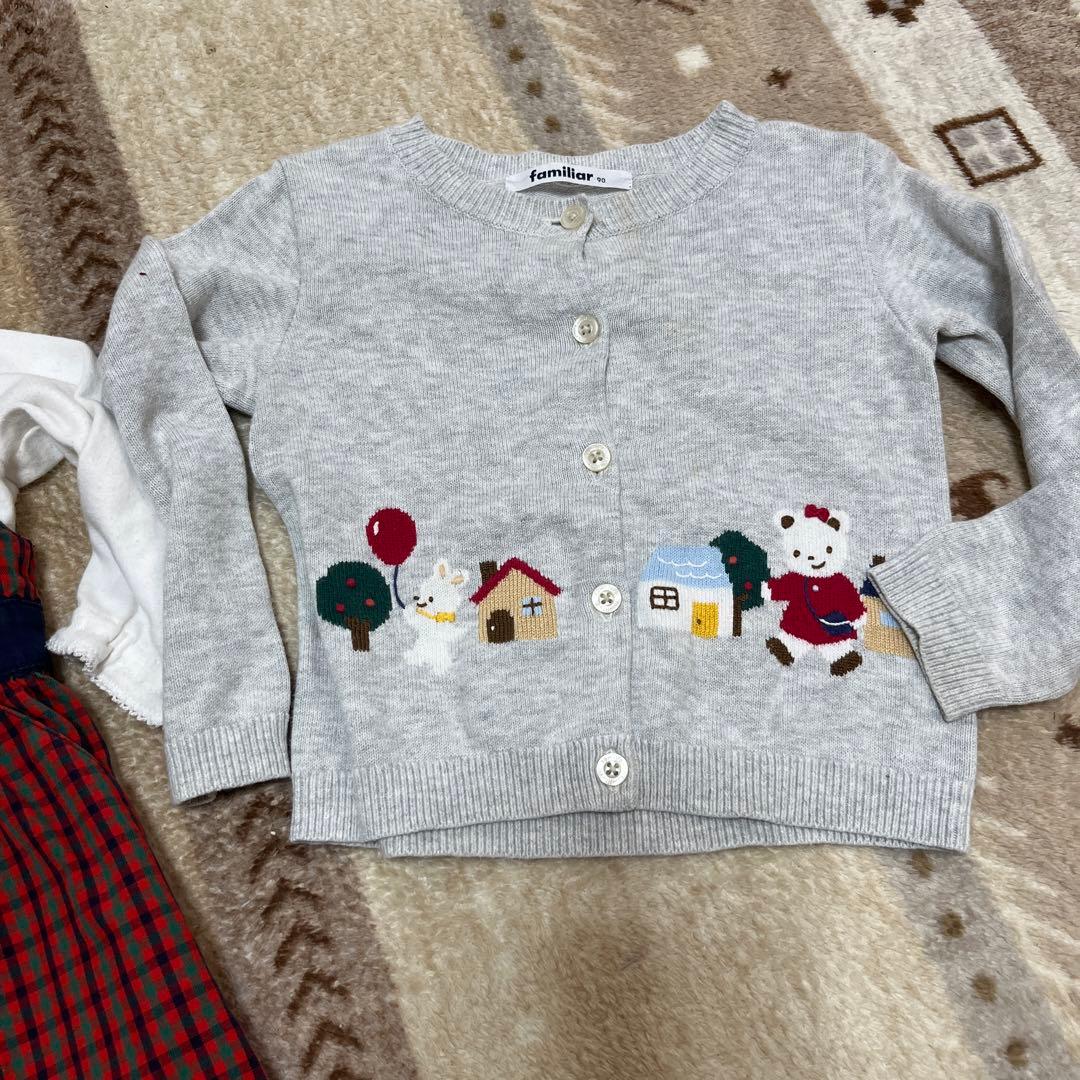 ファミリア　女の子　90 セット