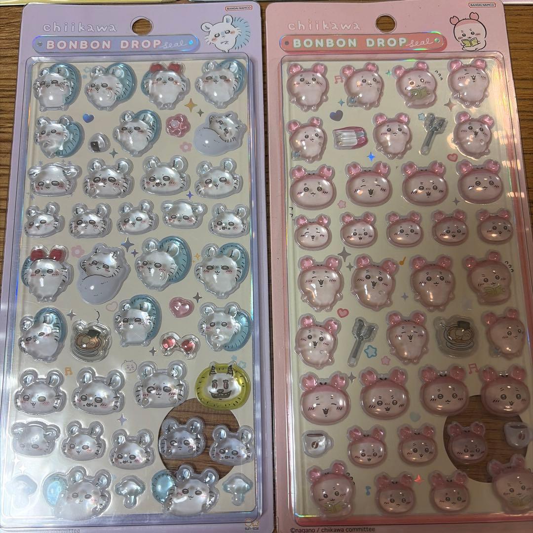 【正規品】ちいかわ　ボンボンドロップシール　5枚セット
