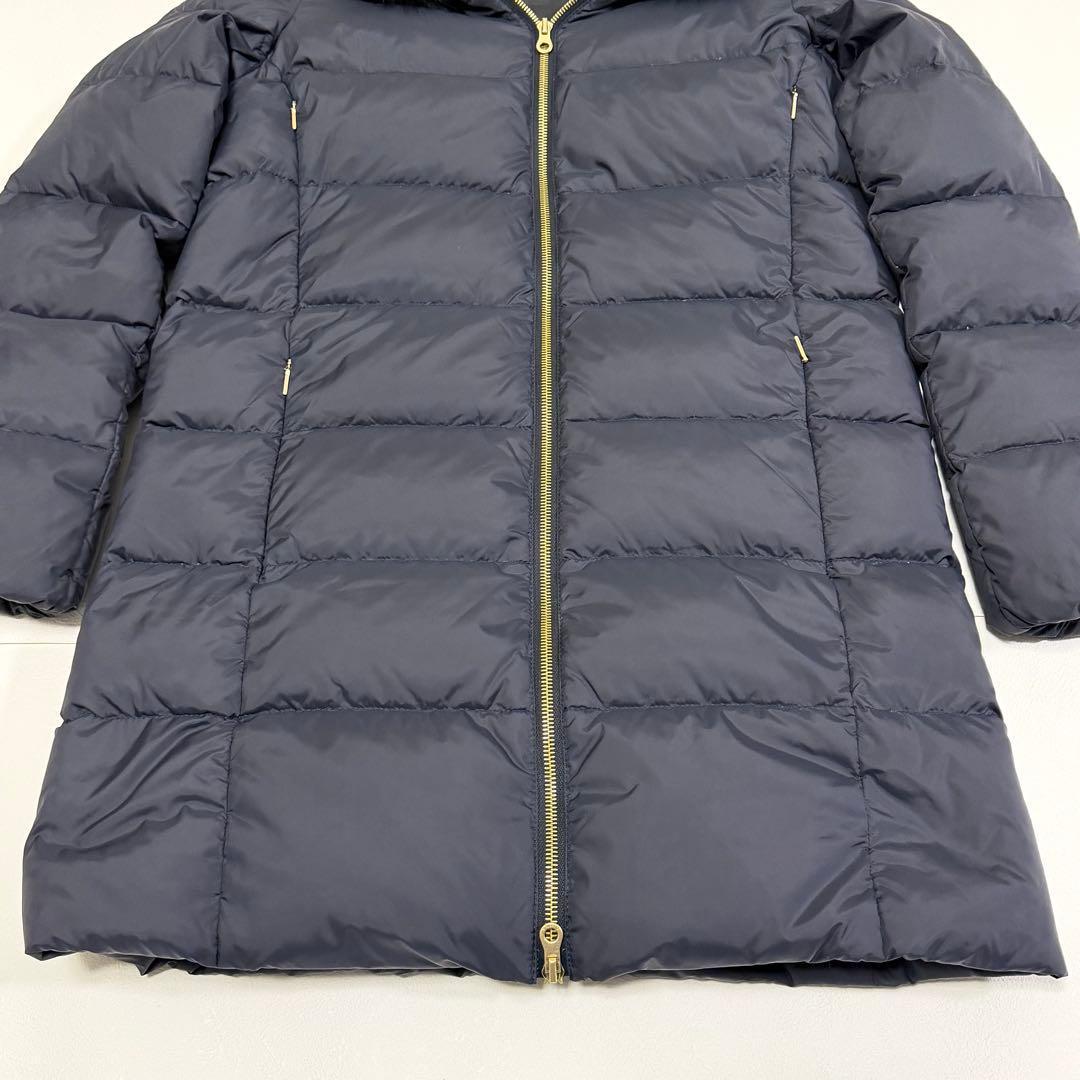 デュベティカ LEXY ダウンコート ダウンジャケット フード ネイビー 40