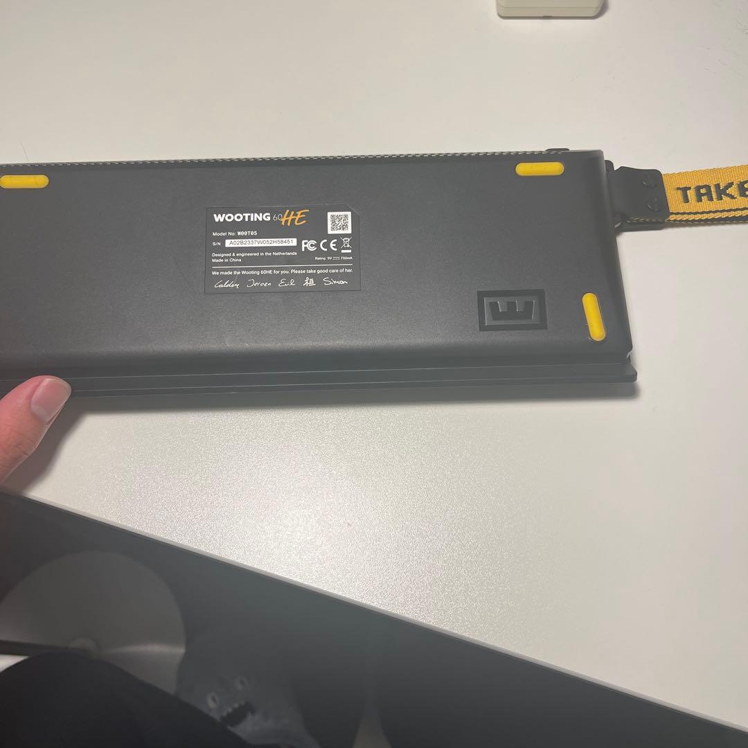 キーボード wooting60he