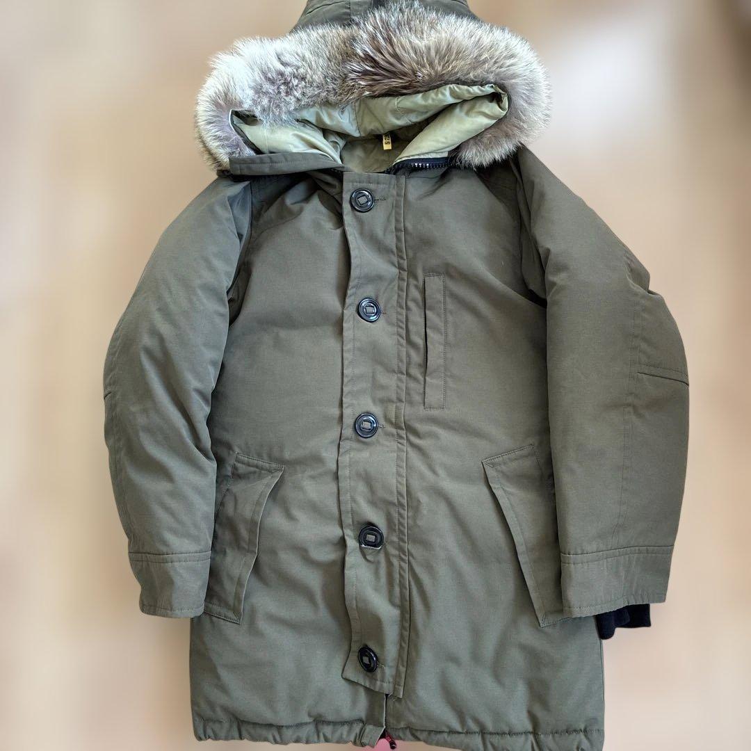 専用です　　　　カナダグース　ダウン　XS カーキ