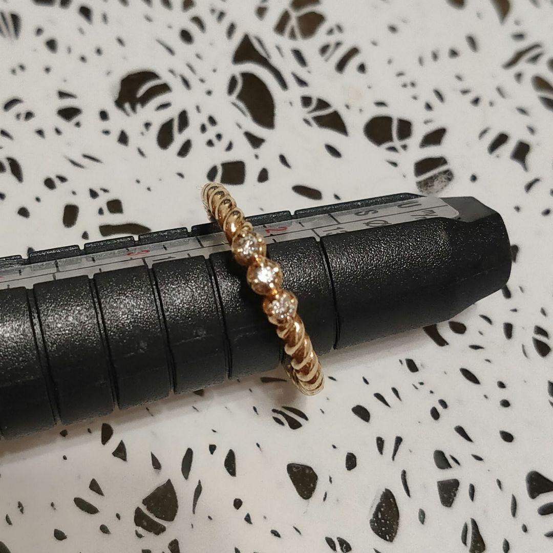 4℃　K10リング　9号