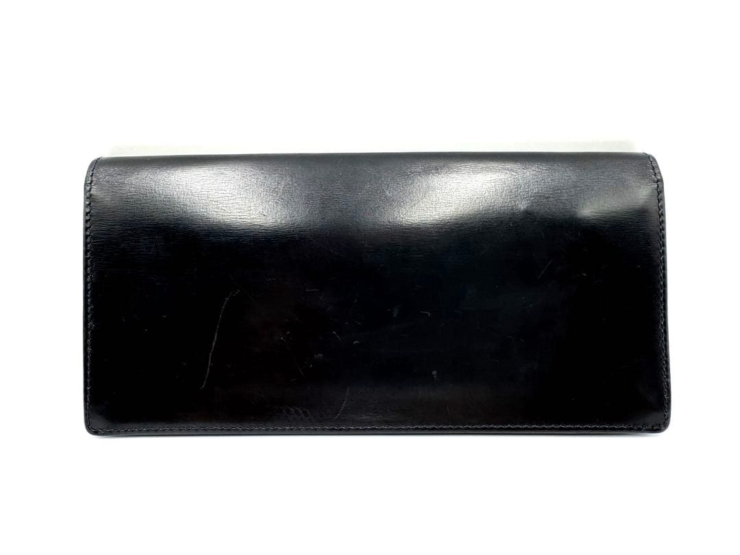 【美品】 Cartier カルティエ パシャ 長財布 ブラック レザー 財布