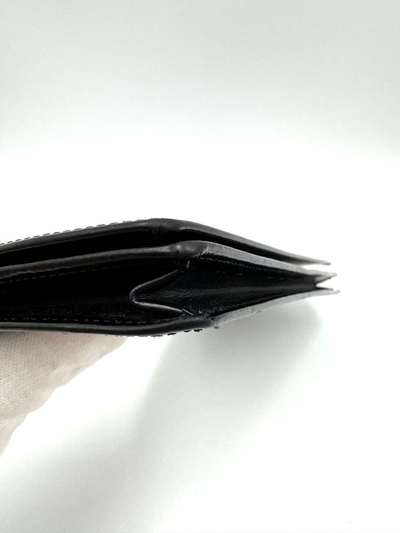 【美品】 Cartier カルティエ パシャ 長財布 ブラック レザー 財布