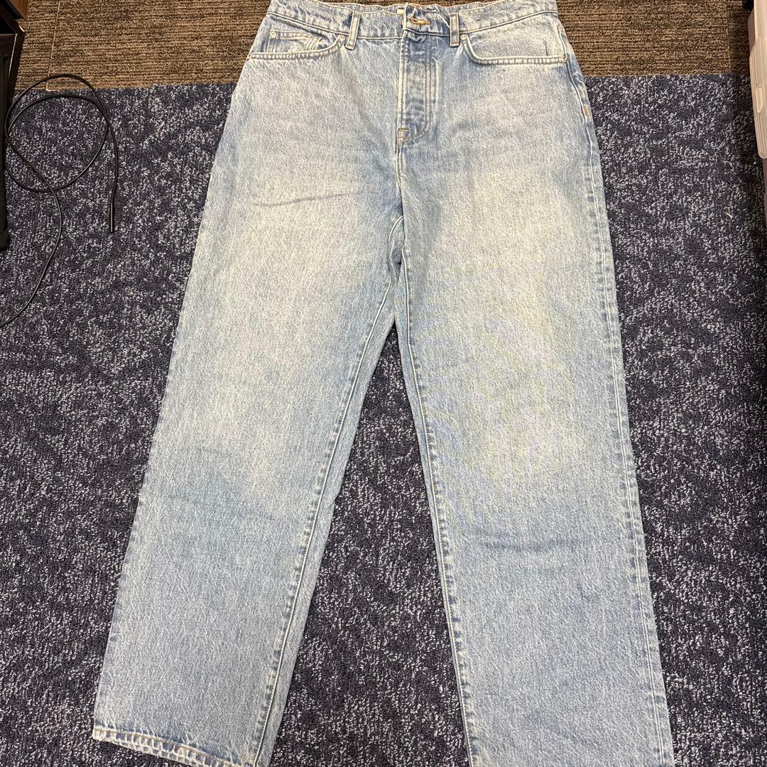 study テーパードデニム