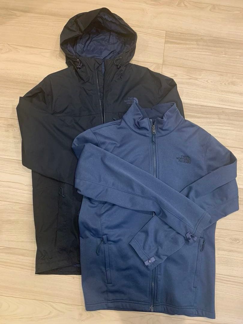 ノースフェイスネイビー マウンテンライトジャケット