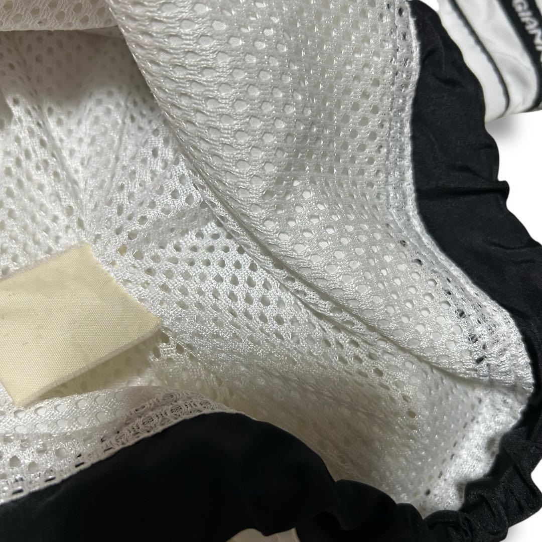 ヴェルサーチ セットアップ ビックロゴ ホワイト ブラック 刺繍 両面