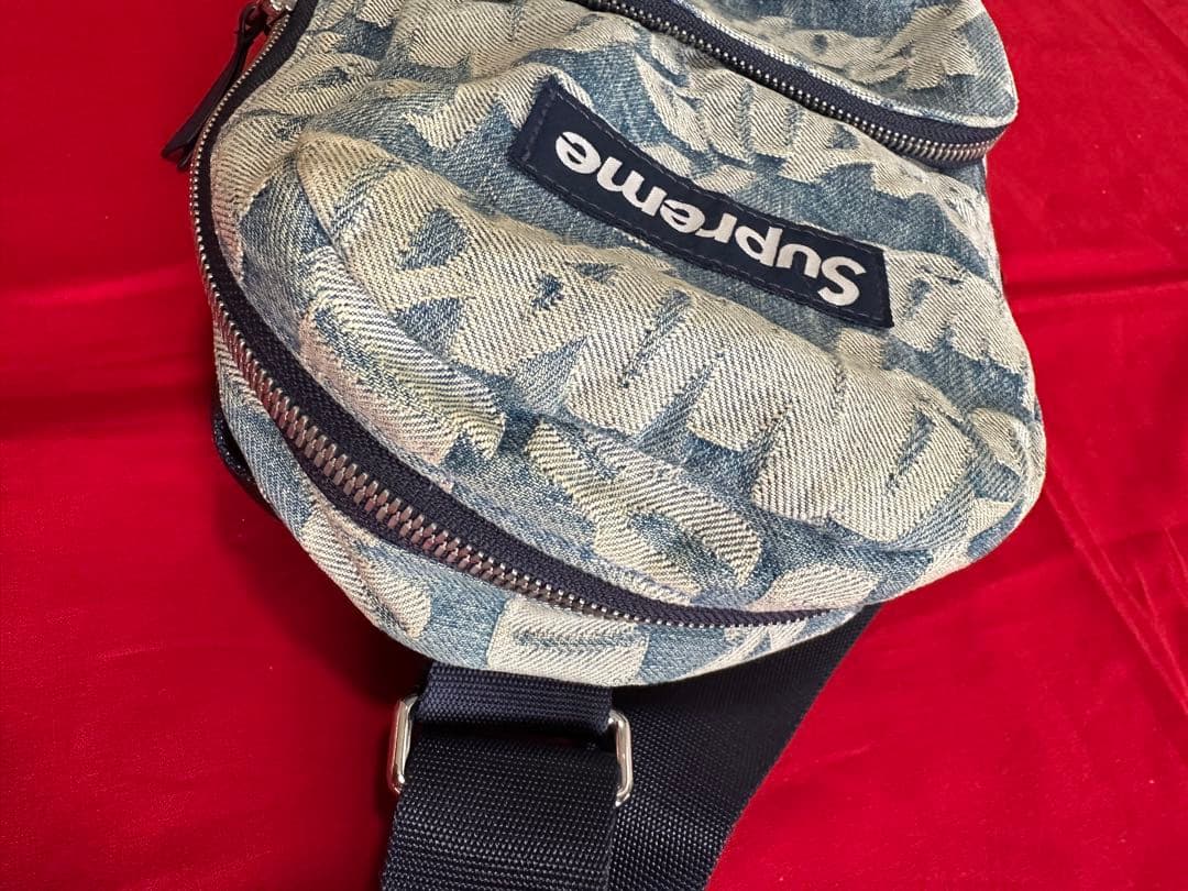 ★希少★人気★Supreme グラフィティ ボディバッグ　デニム