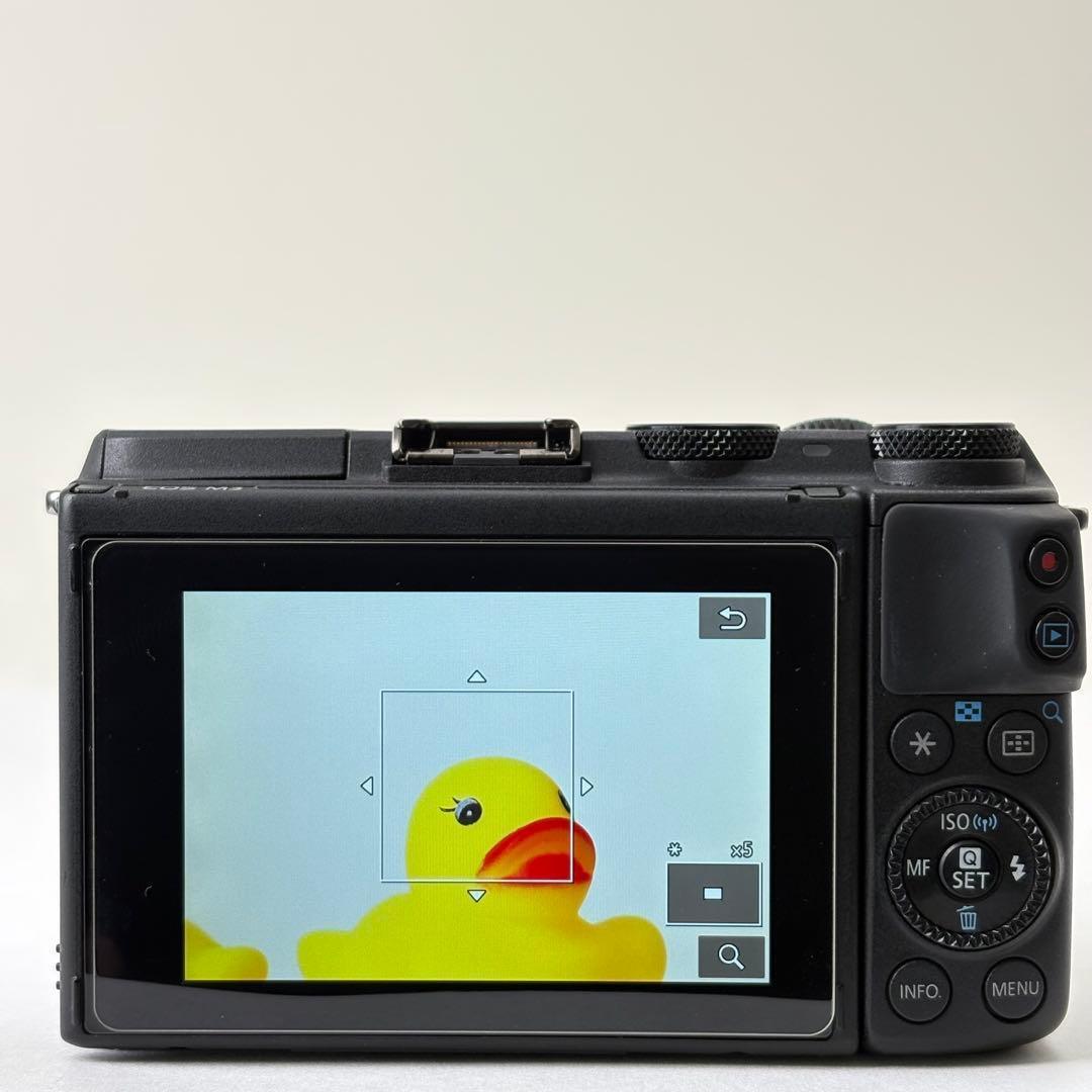 Canon EOS M3 標準、広角ダブルレンズキット Wi-Fi搭載　874