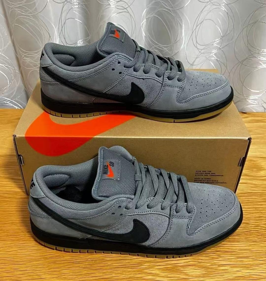 靴 Nike SB Dunk Low ISO Cool GreyBlack