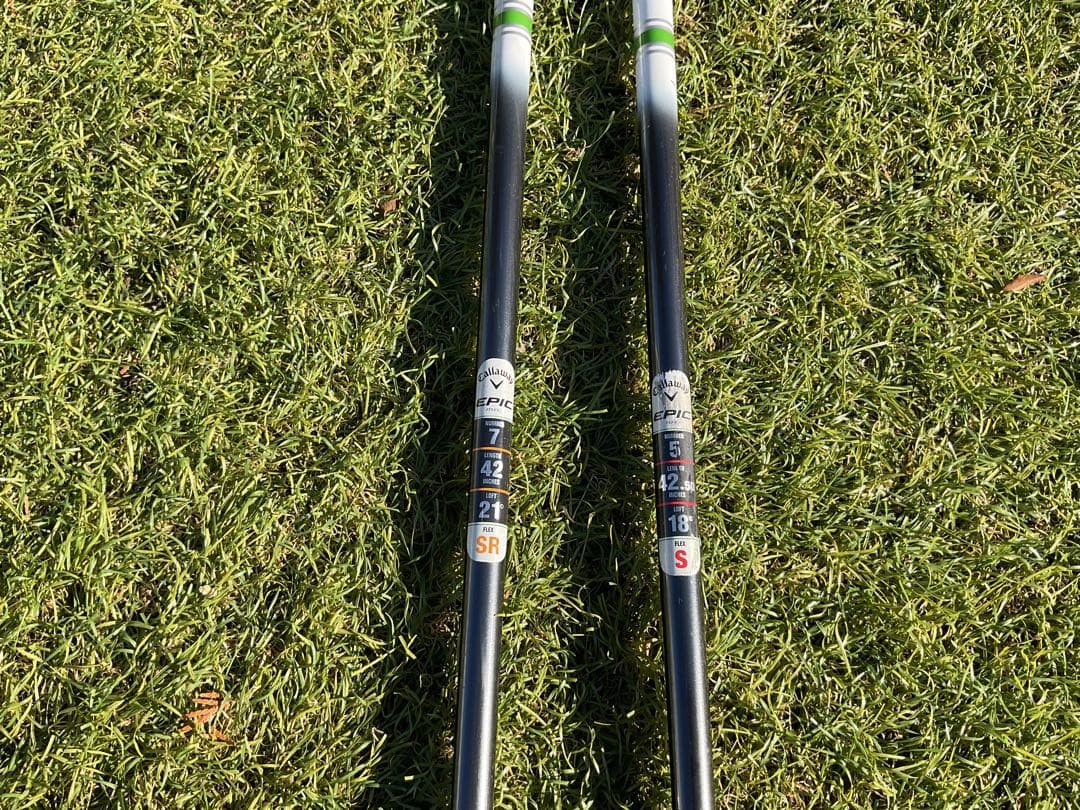 2 本セットキャロウェイ EPIC MAX 5W S +7W SR