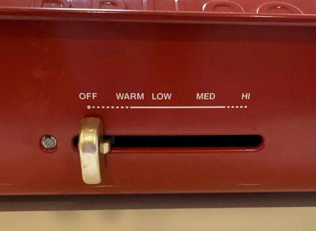 【美品】BRUNO 多機能ホットプレート レッド4種プレートと鍋付き