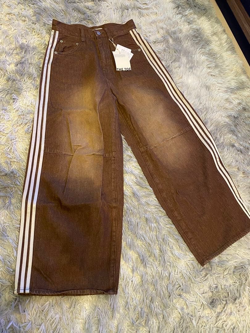 THE TOE Emirates track denim pants Sサイズ