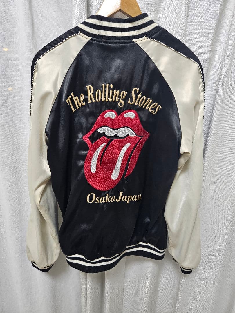 【✨美品　レア✨】THE ROLLING STONES リバーシブルスカジャン