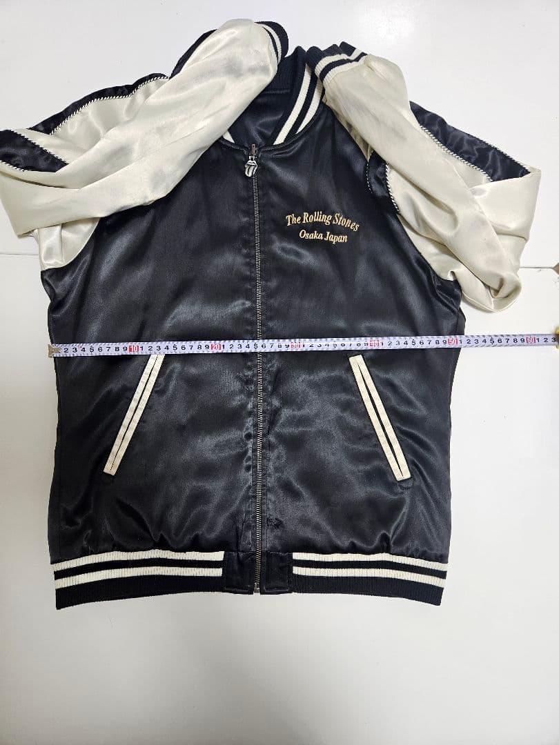 【✨美品　レア✨】THE ROLLING STONES リバーシブルスカジャン