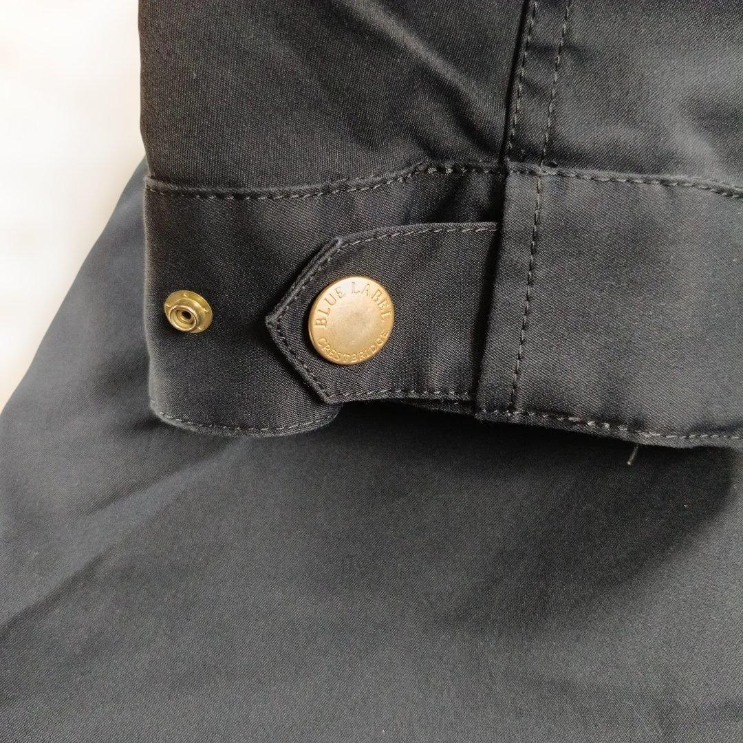 ブルーレーベルクレストブリッジ　ボアライナー ロングコート　ネイビー　3way