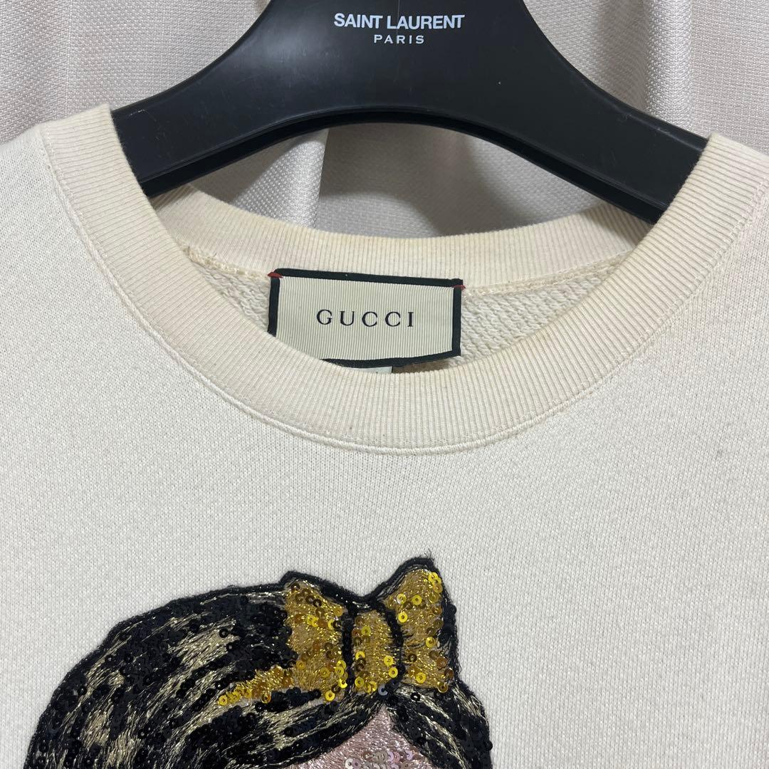 GUCCI 白雪姫　スパンコールスウェット　XS