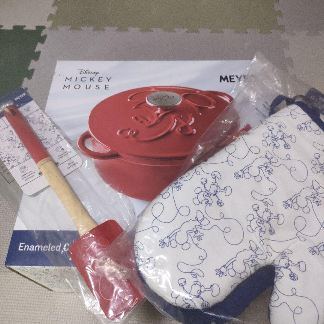 MEYER Mickey Mouse エナメル鋳鉄キャセロール 20cm