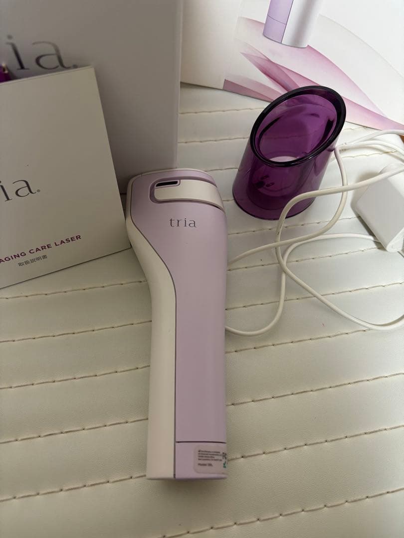 付属品完備 トリア スキンエイジングケア Tria ライラック レーザー