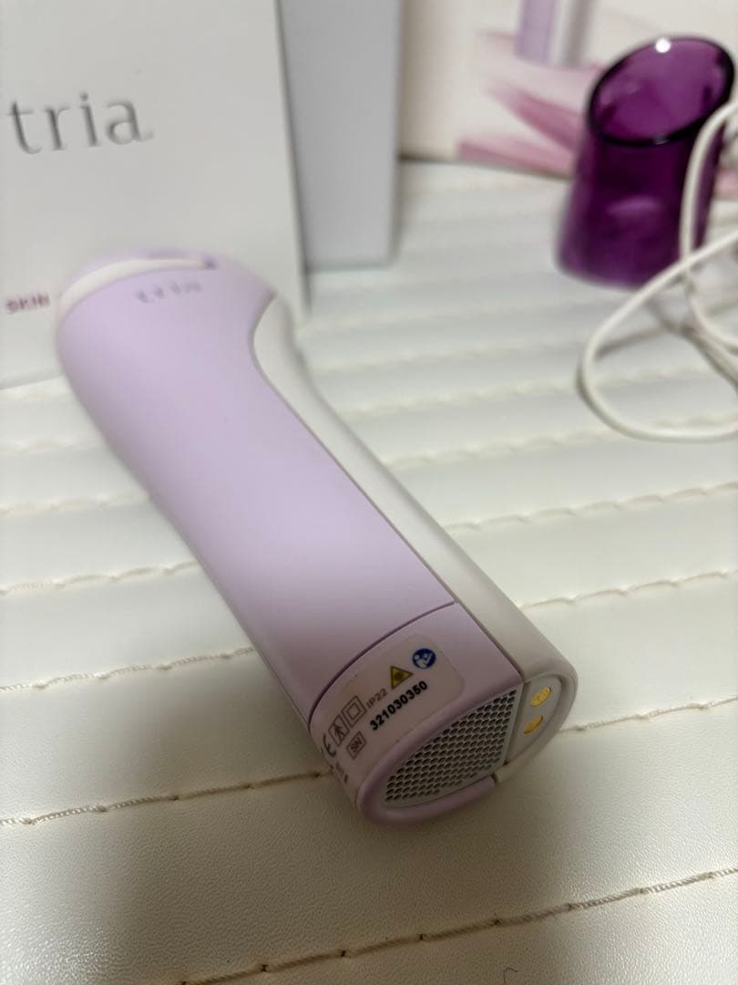 付属品完備 トリア スキンエイジングケア Tria ライラック レーザー