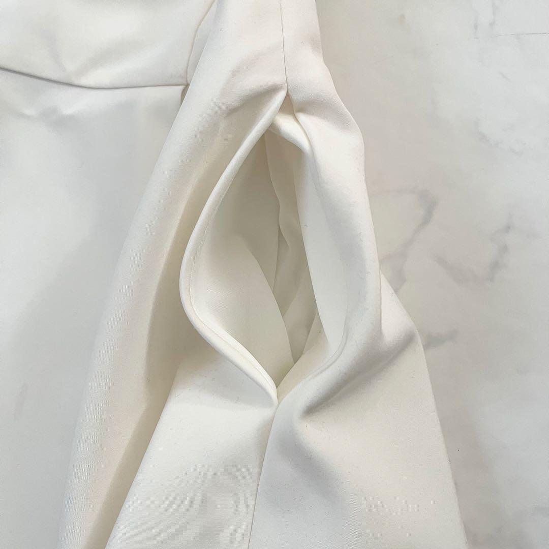 人気　フォクシー バロンドレス Aラインワンピース ホワイト 38