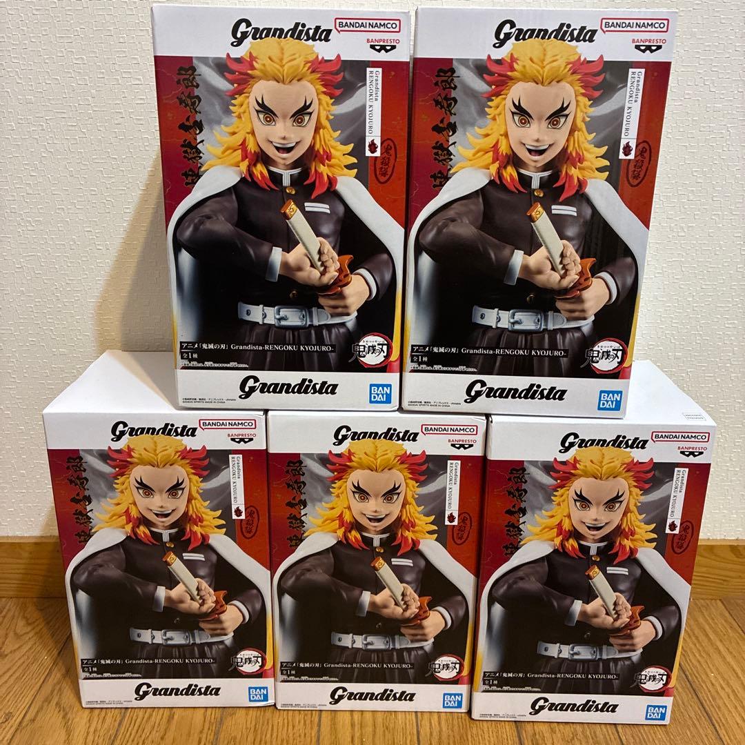 鬼滅の刃　煉獄杏寿郎フィギュア5個セット 値下げ交渉あり