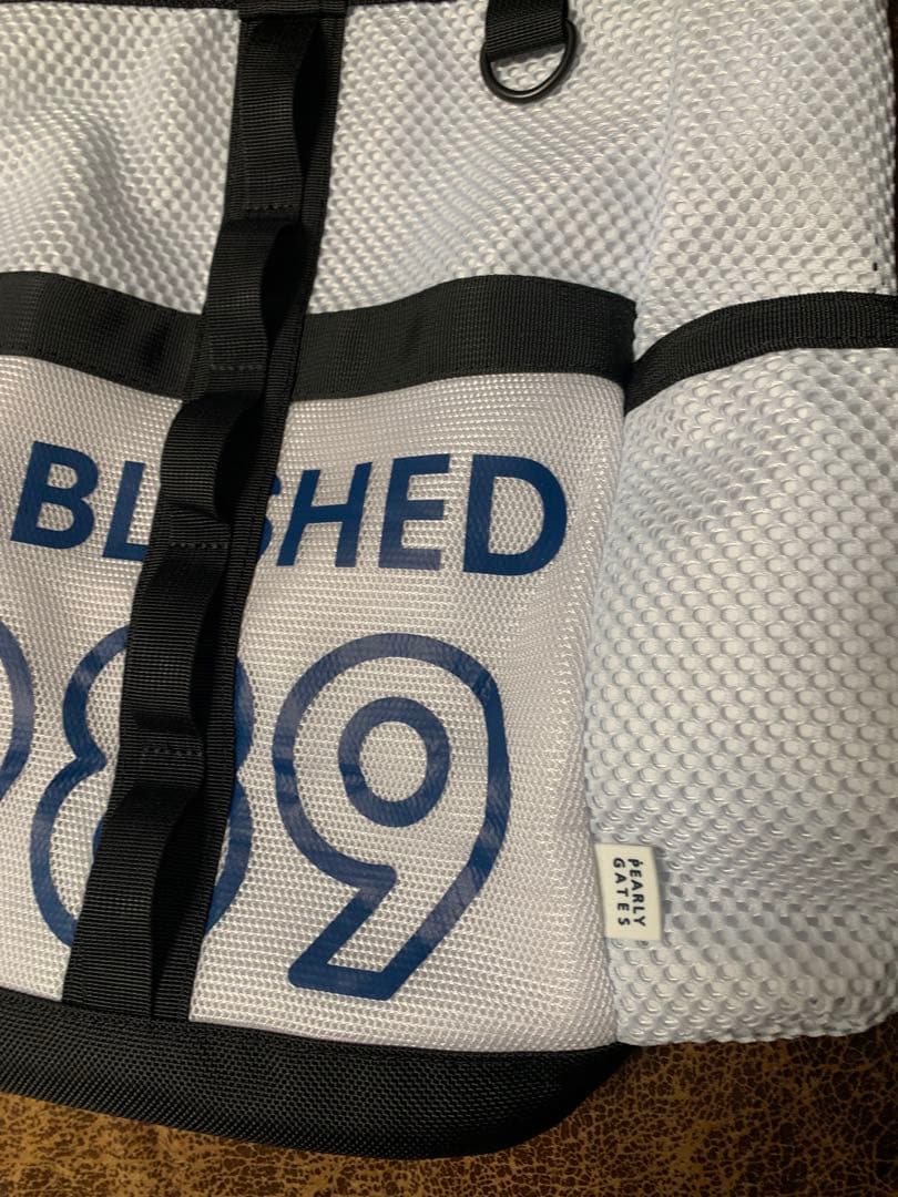 パーリーゲイツ　ショルダー トートバッグ　ゴルフバッグ　ホワイト