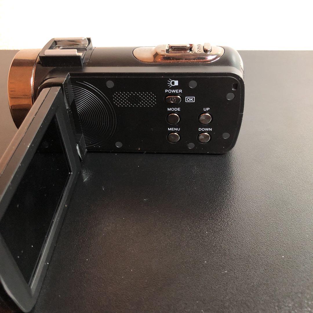 動作確認済み ビデオカメラ 2,7k 日本語説明書付き