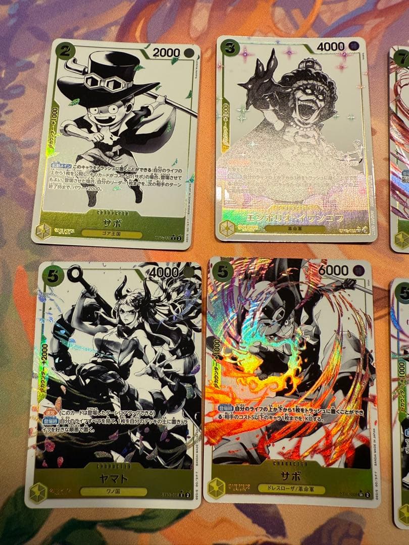 三兄弟の絆ボーナスパック　墨絵パラレル　まとめ売り　ワンピースカードゲーム