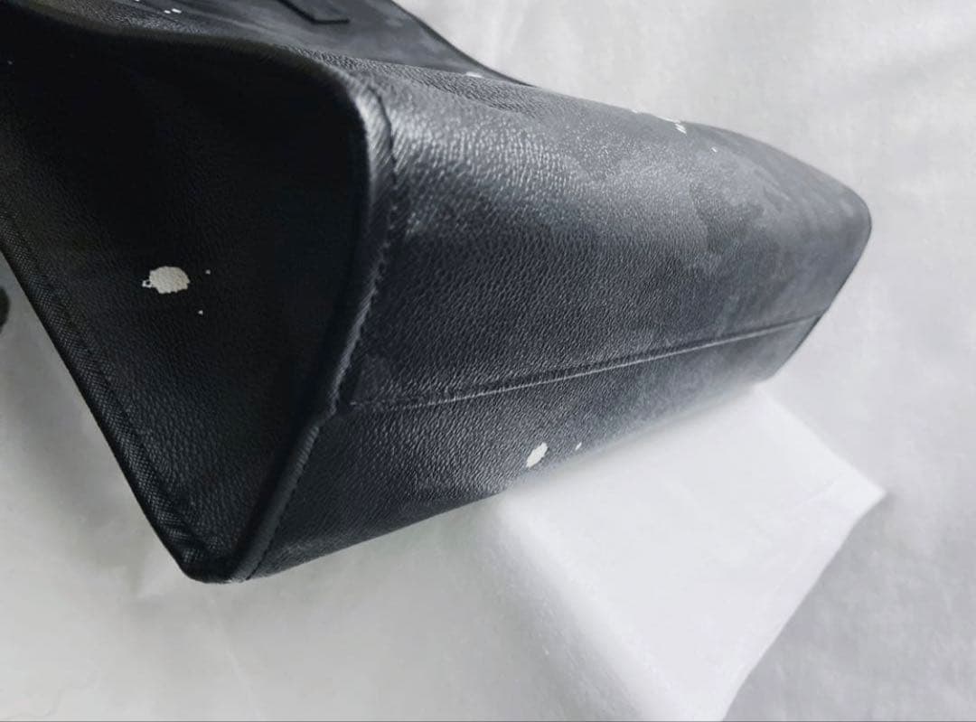 ☆ サックプラ型！ ジャンティバンティトート タテ型 ブラックカモ！