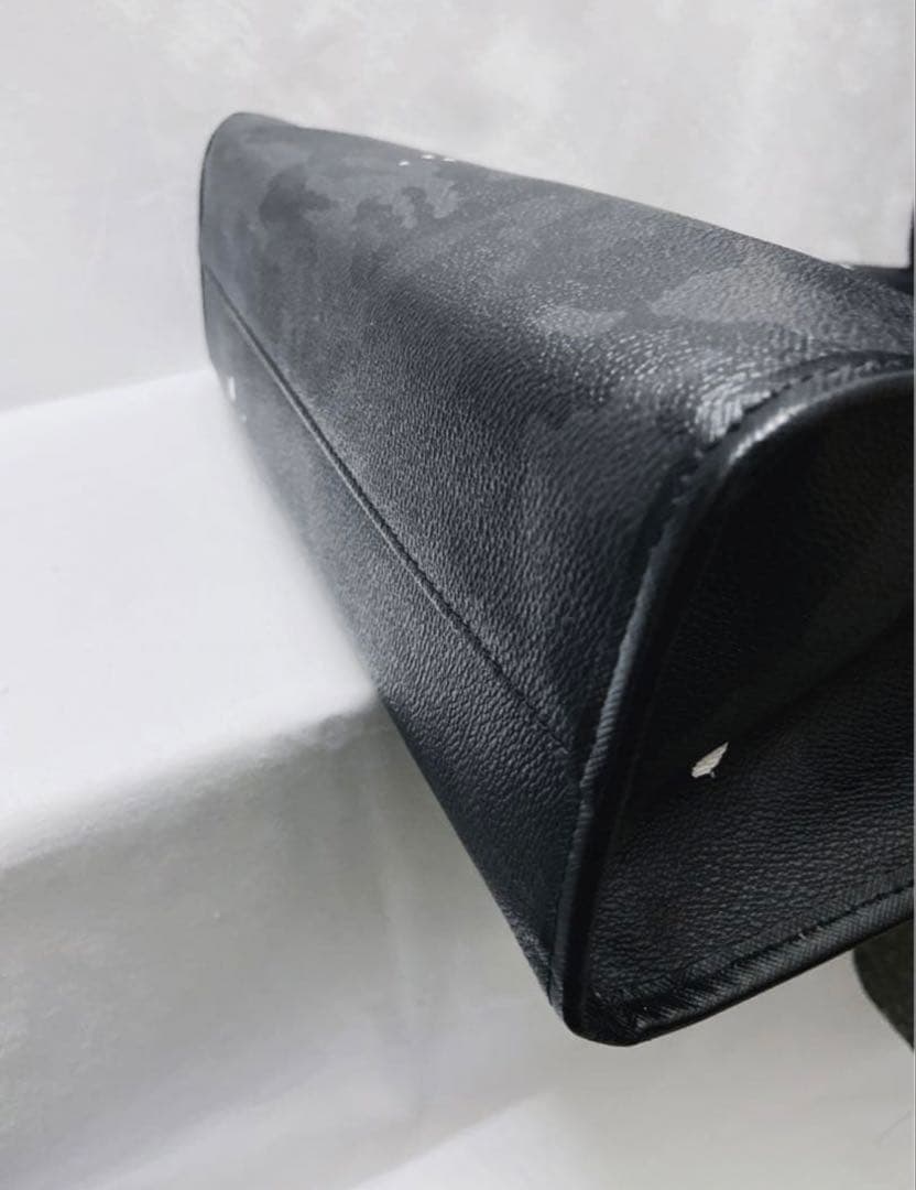 ☆ サックプラ型！ ジャンティバンティトート タテ型 ブラックカモ！