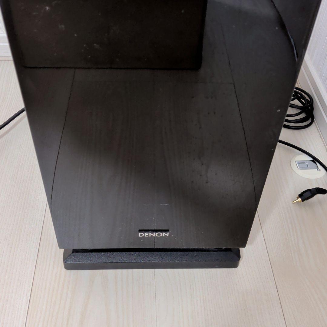 【DENON】サブウーファー DSW-300SG ブラック 高音質
