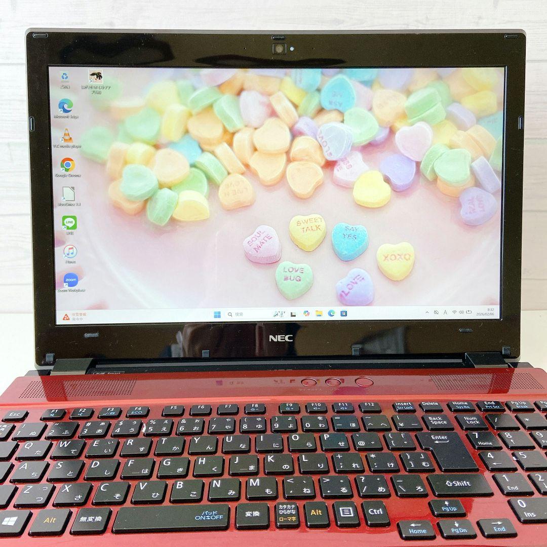 LAVIE/Windows11/第七世代/カメラ/NECノートパソコン/300