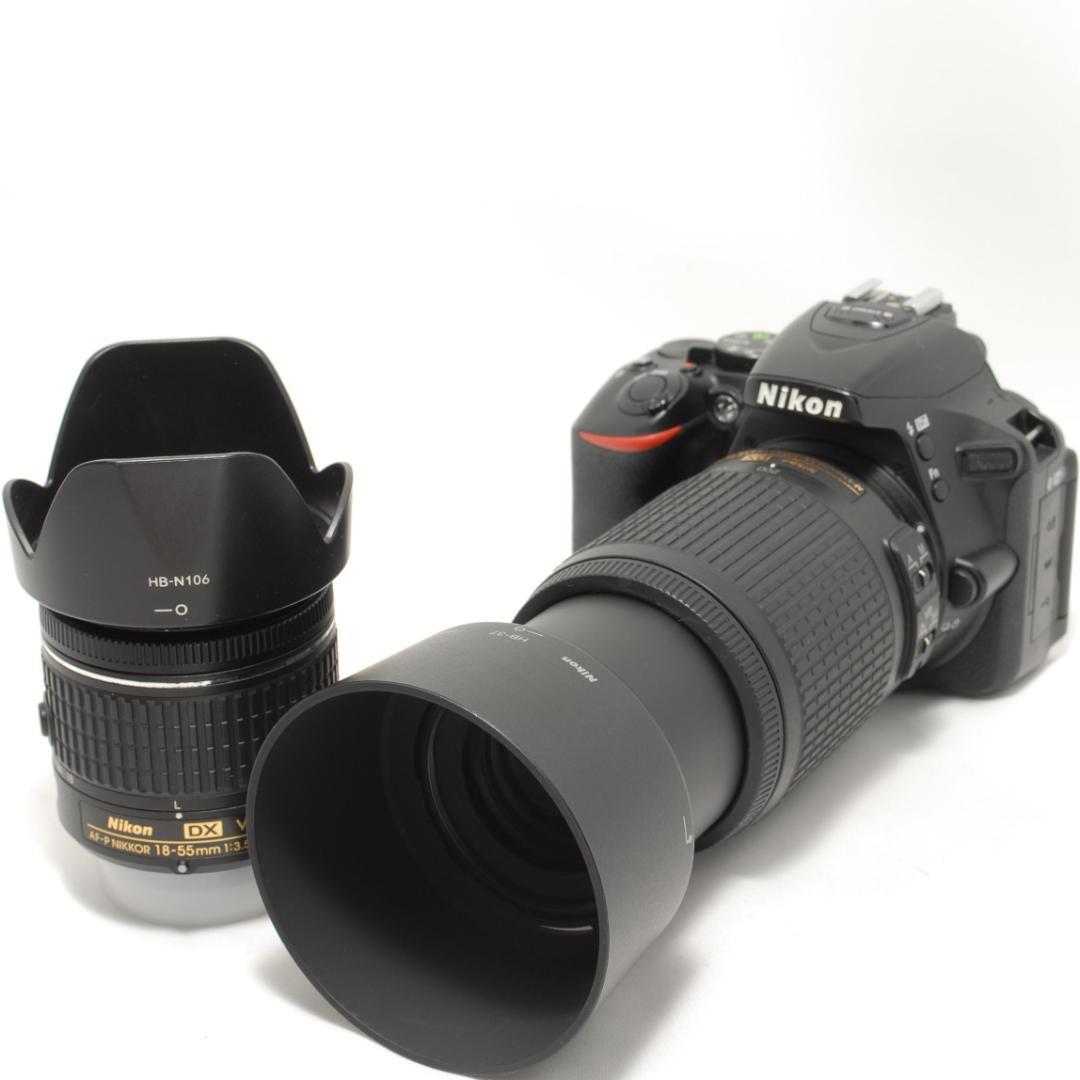 ☘️高画質✨ショット数少✨Wi-Fi搭載☘️Nikon D5600 望遠ダブル