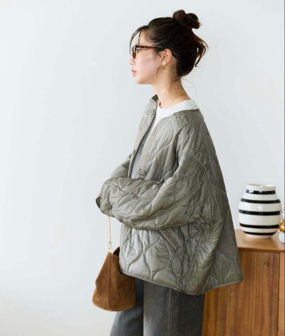 未使用☆ フリークスストア モッズコート　ショート　ベージュ