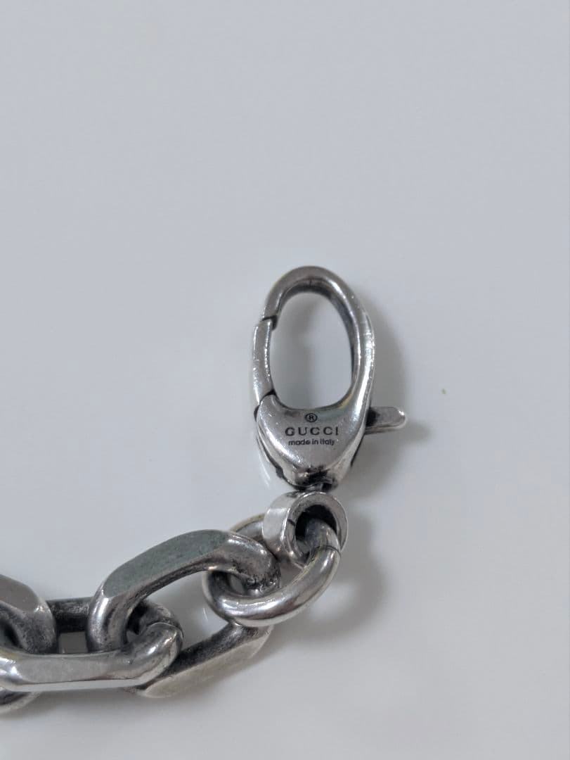 グッチ GUCCI ネックレス インターロッキングG シルバー チェーン
