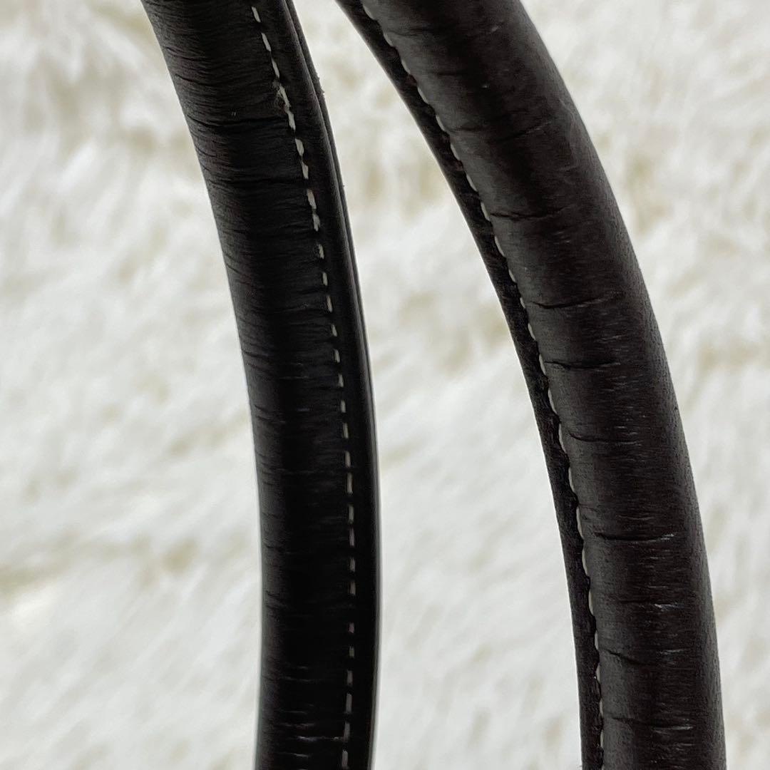 未使用級 HAMANO ハマノ 濱野皮革工藝 エナメルサイドボストンバッグ