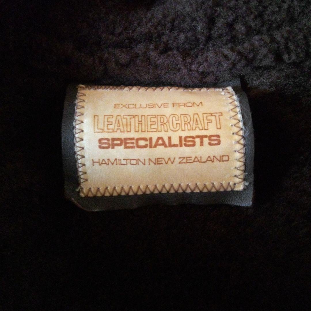 レザーコート 美品 フード付革コート