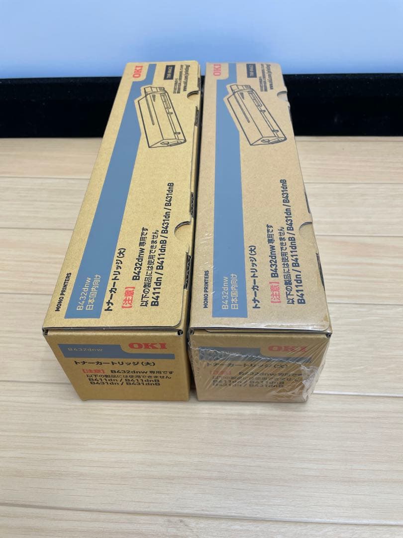 【未使用】OKI TNR-M4G2 純正 トナーカートリッジ 2個セット