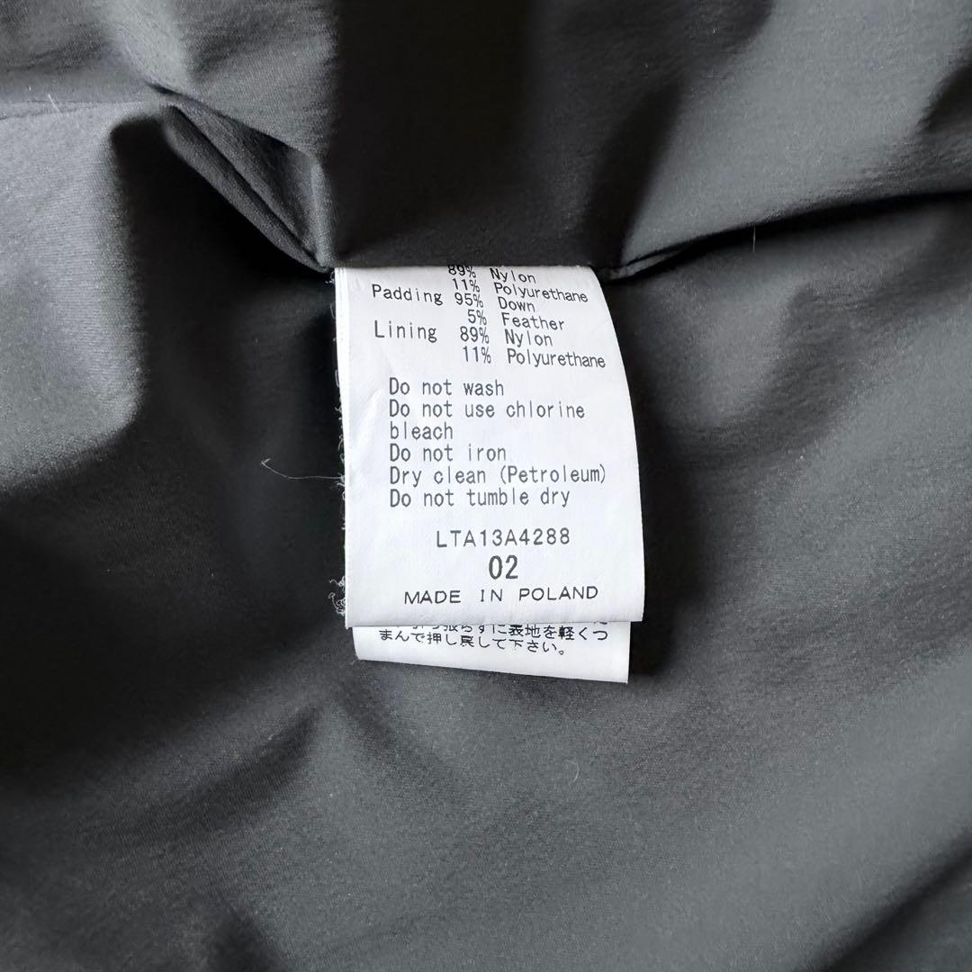 TATRAS タトラス テレサ ダウンコート M 女優襟 ベルト 金具 ダークG