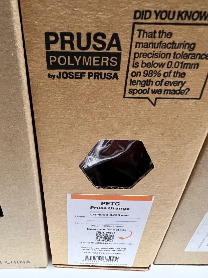 ORIGINAL PRUSA i3 MK3 3Dプリンター