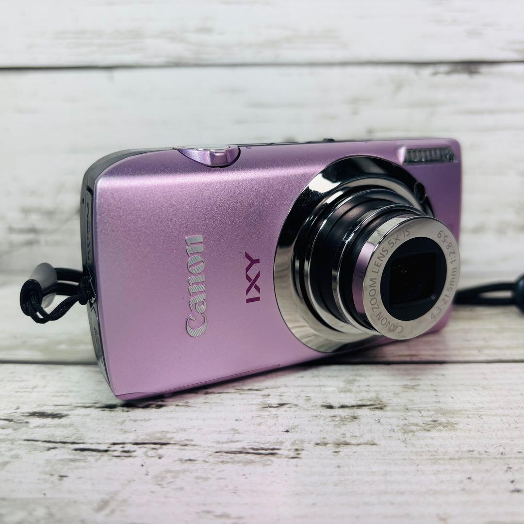 【動作良好】Canon コンパクトデジタルカメラ IXY 10S ピンク