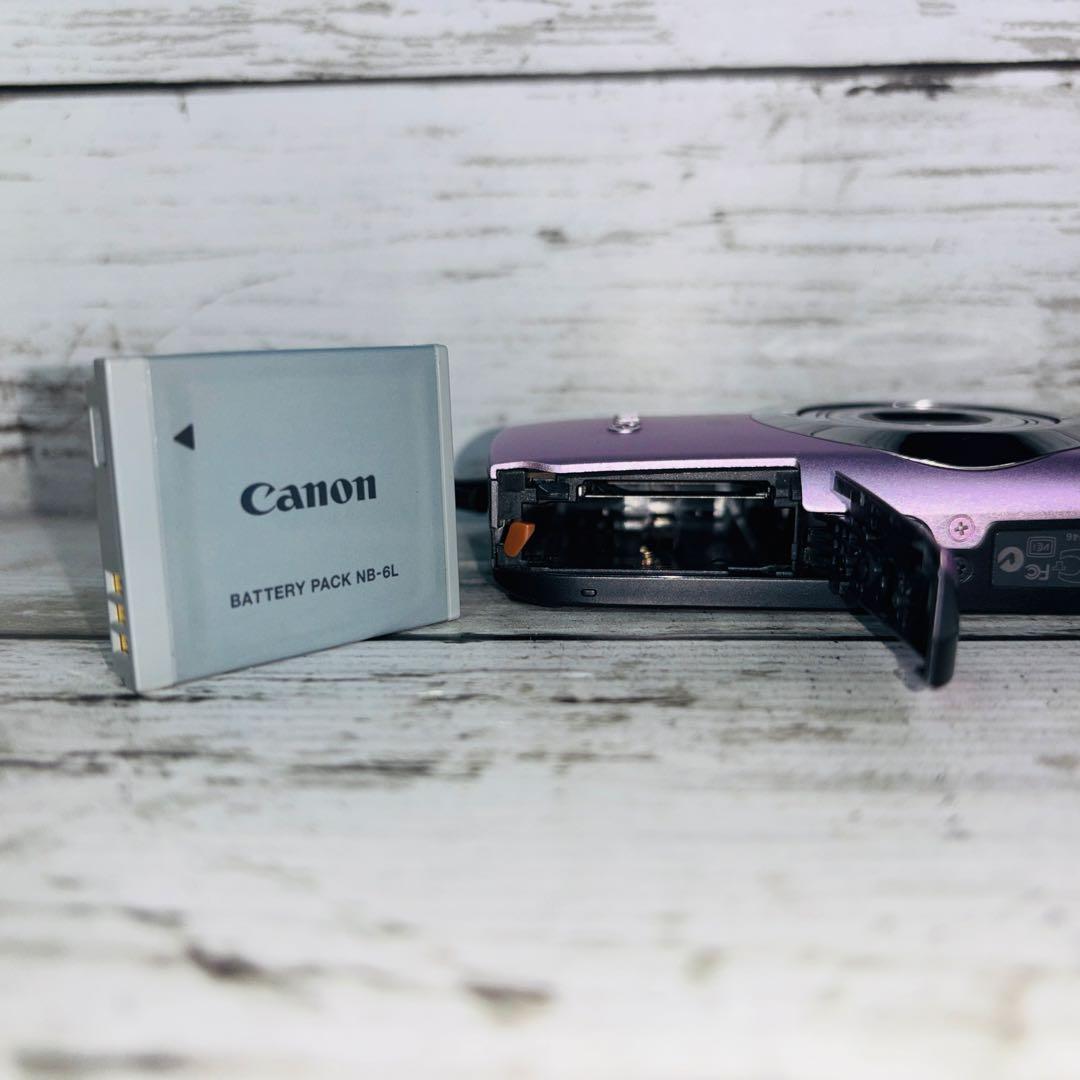 【動作良好】Canon コンパクトデジタルカメラ IXY 10S ピンク