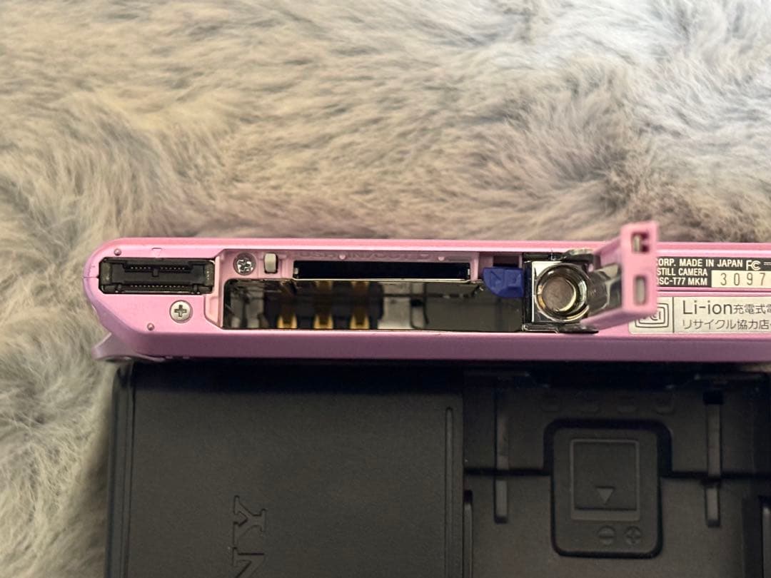 SONY Cyber-shot DSC-T77 ピンク