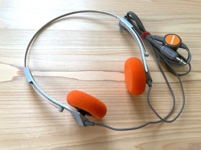 美品 高音質 整備済完全動作品 SONY WM-2用ヘッドホン MDR-4L1S