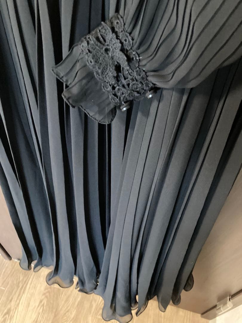 【美品】POLO RALPH LAURENラルフローレン プリーツワンピース